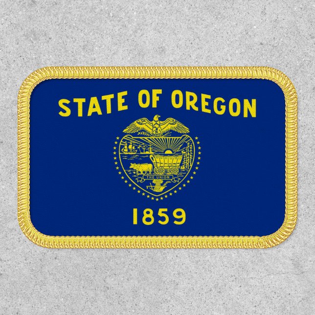State Flag of Oregon Patch (Front)