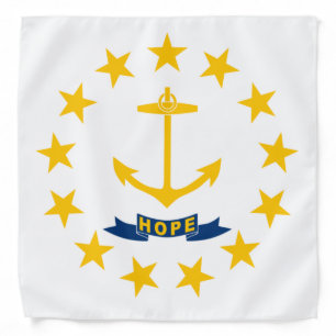 State Flag of Rhode Island Bandana