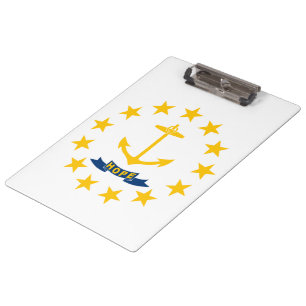 State Flag of Rhode Island Clipboard
