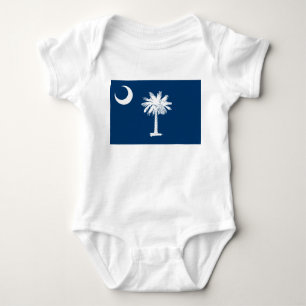 State Flag of South Carolina Baby Bodysuit