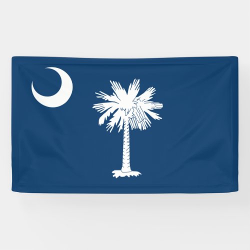 State Flag of South Carolina Banner