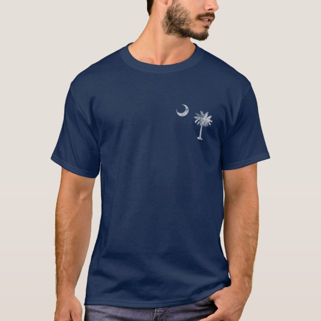 State Flag Of South Carolina Home Family T-Shirt (Front)