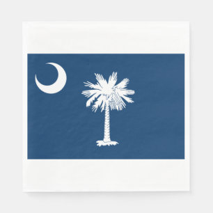 State Flag of South Carolina Napkins