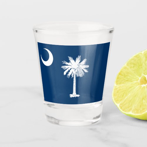 State Flag of South Carolina Shot Glass