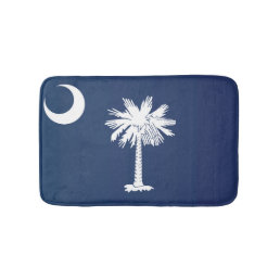 State Flag of South Carolina, USA Bath Mat