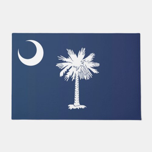 State Flag of South Carolina USA Doormat