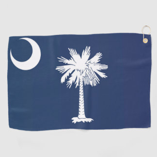 State Flag of South Carolina, USA Golf Towel