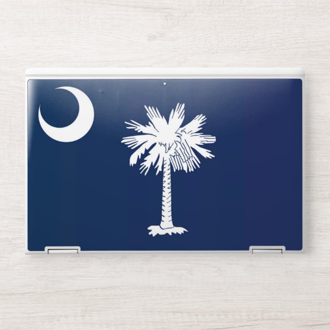 State Flag of South Carolina, USA HP Laptop Skin (Front)