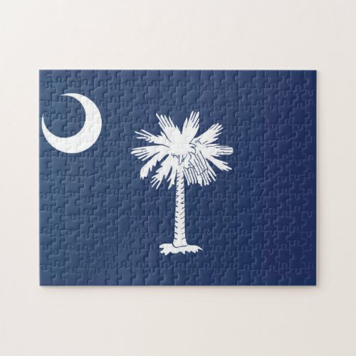 State Flag of South Carolina USA Jigsaw Puzzle