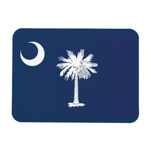 State Flag of South Carolina USA Magnet