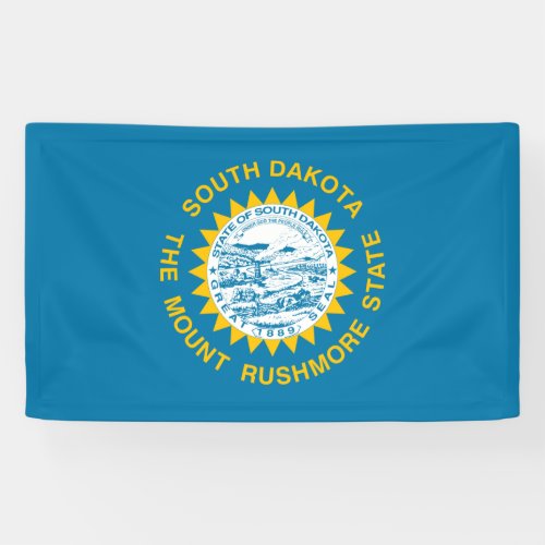 State Flag of South Dakota Banner