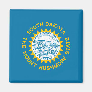 State Flag of South Dakota Magnet