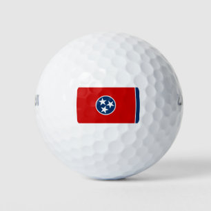 State Flag of Tennessee Golf Balls