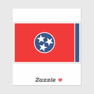 State flag of Tennessee Sticker