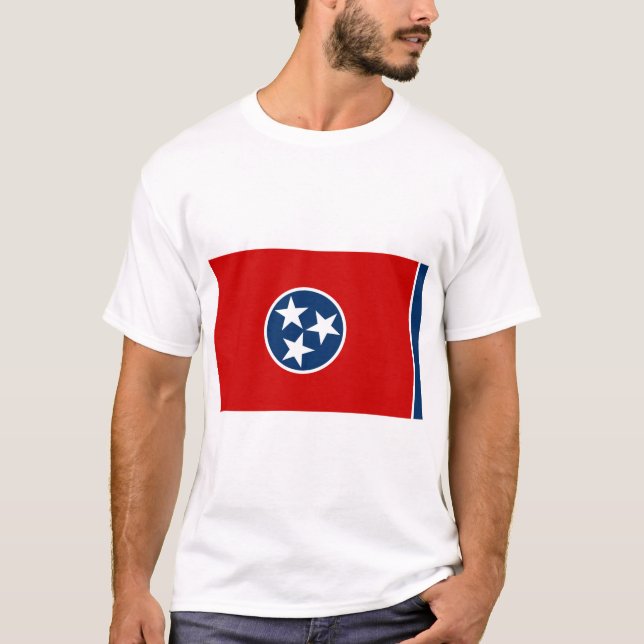 State Flag of Tennessee T-Shirt (Front)