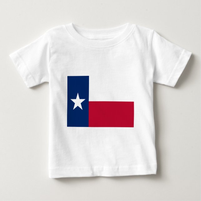 State Flag of Texas Baby T-Shirt (Front)