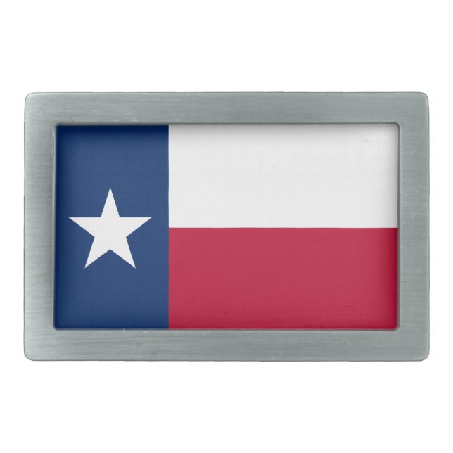 State Flag of Texas Belt Buckle (Front)