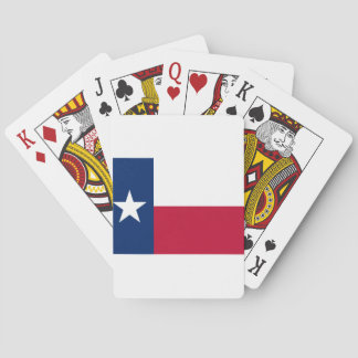 State Flag of Texas Poker Cards