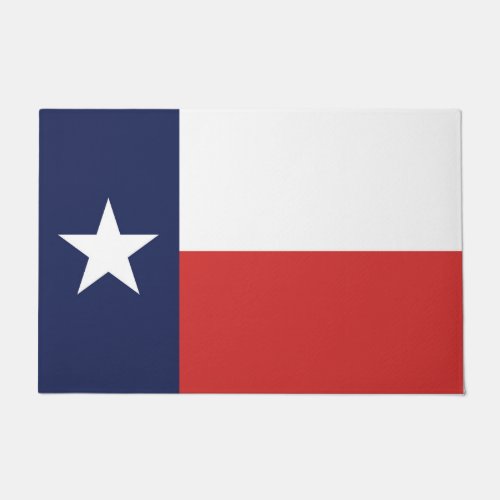 State Flag of Texas USA Doormat