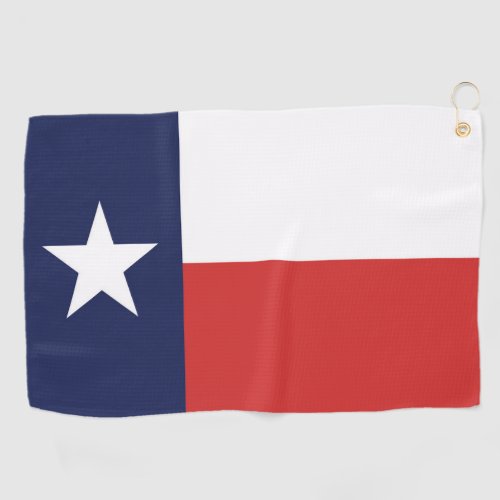 State Flag of Texas USA Golf Towel