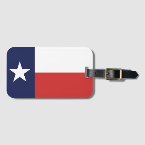 State Flag of Texas USA Luggage Tag