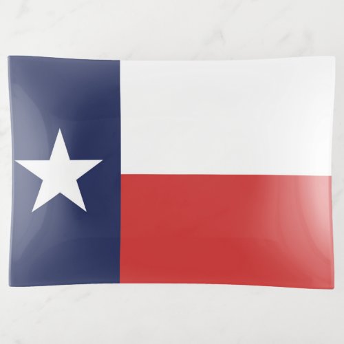 State Flag of Texas USA Trinket Tray