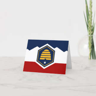 State flag of Utah Card