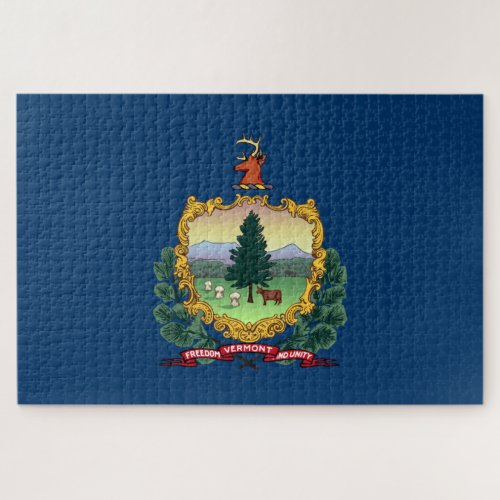 State Flag of Vermont Jigsaw Puzzle