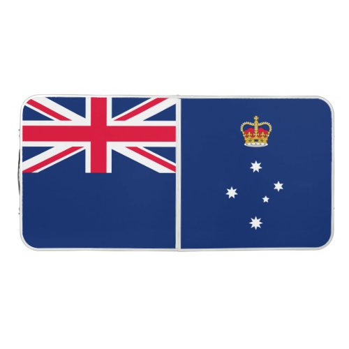 State Flag of Victoria Australia Beer Pong Table