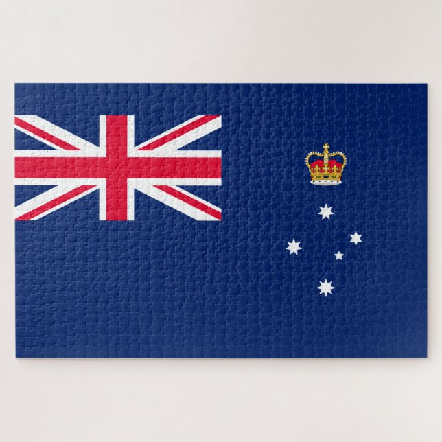 State Flag of Victoria (Australia) Jigsaw Puzzle (Horizontal)