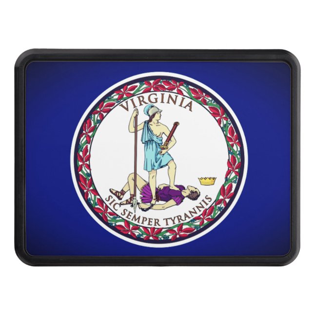 State Flag of Virginia Hitch Cover (Front)