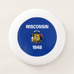 State Flag of Wisconsin Wham-O Frisbee