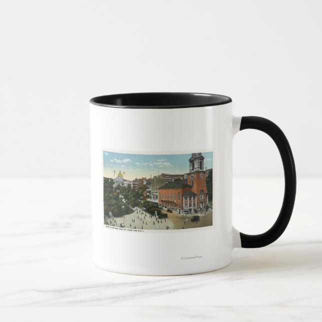 State House and Park Street View from the Mall Mug (Right)
