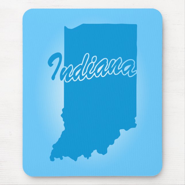 State Indiana Mouse Pad (Front)