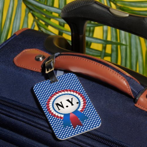 State Initialed Luggage Tag