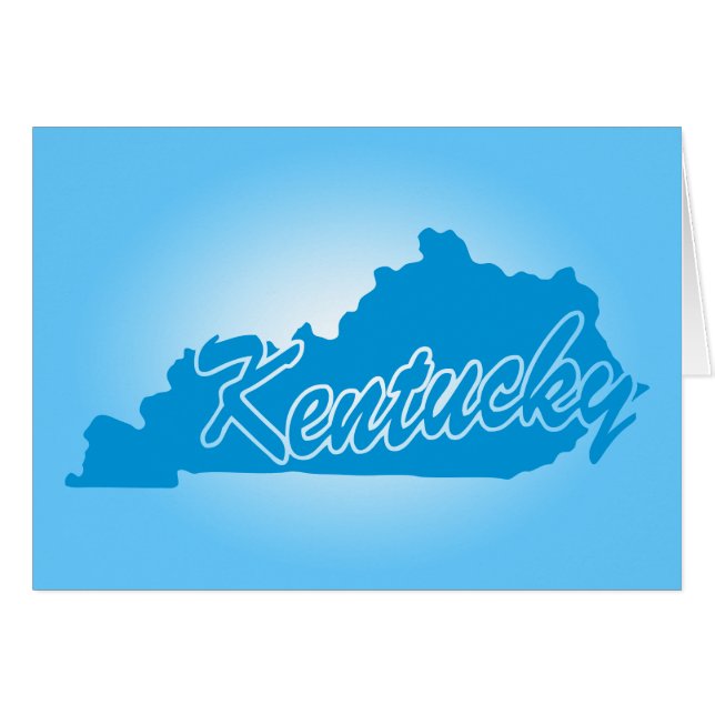 State Kentucky Cards (Front Horizontal)