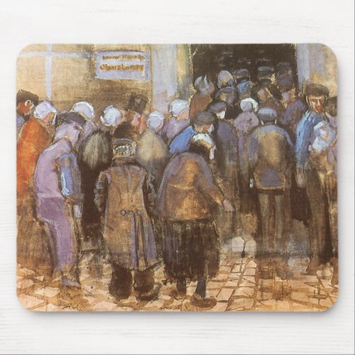 State Lottery Office Poor Money Vincent van Gogh Mouse Pad