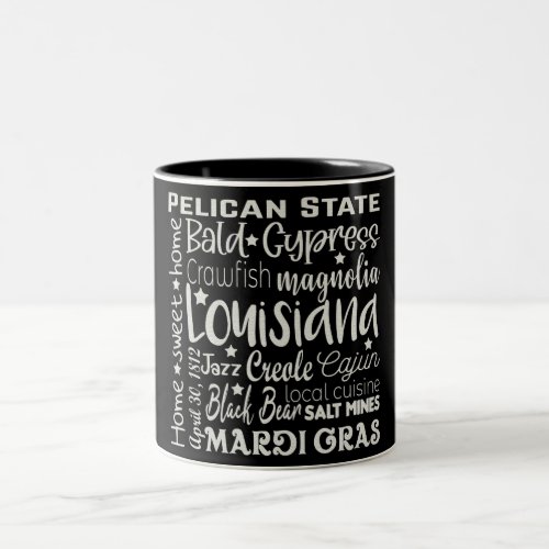 StateLouisiana Two_Tone Coffee Mug