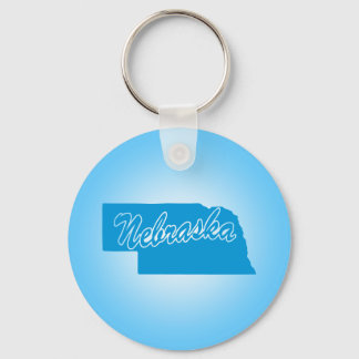 State Nebraska Keychain