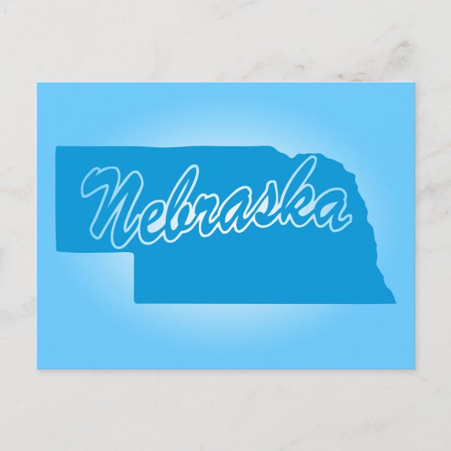 State Nebraska Postcard (Front)