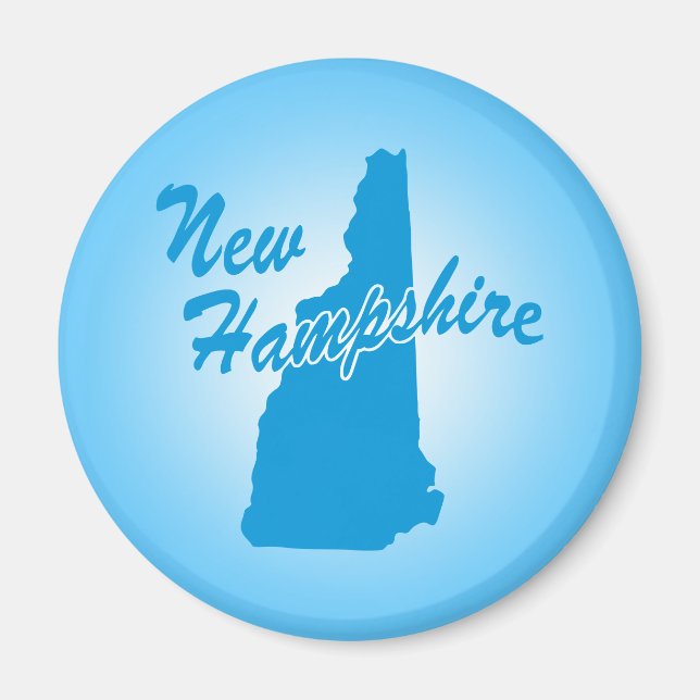 State New Hampshire Magnet (Front)