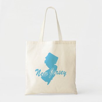 State New Jersey Tote Bag by trendyteeshirts at Zazzle
