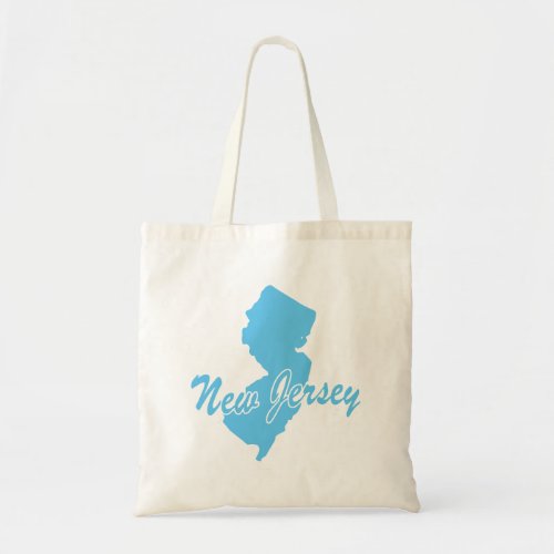 State New Jersey Tote Bag