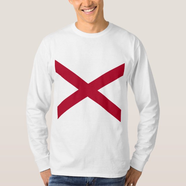 State of Alabama Flag T-Shirt (Front)