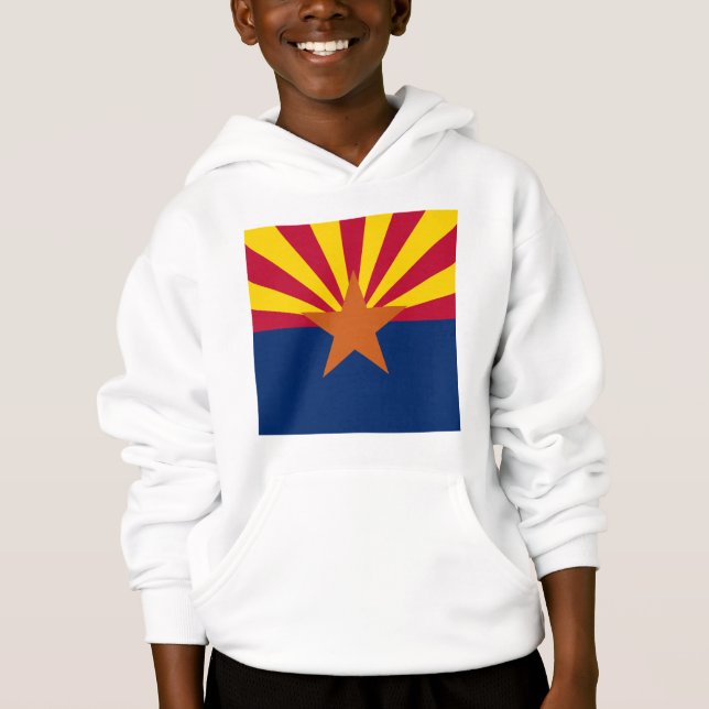  State of Arizona Flag Hoodie (Front)