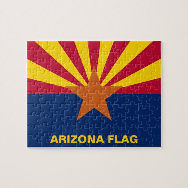  State of Arizona Flag Jigsaw Puzzle (Horizontal)