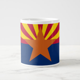 State of Arizona Flag Large Coffee Mug