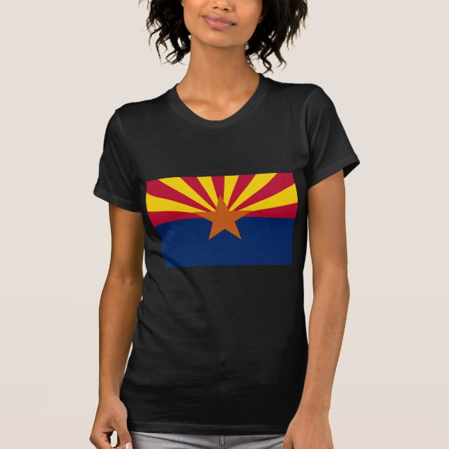  State of Arizona Flag T-Shirt (Front)