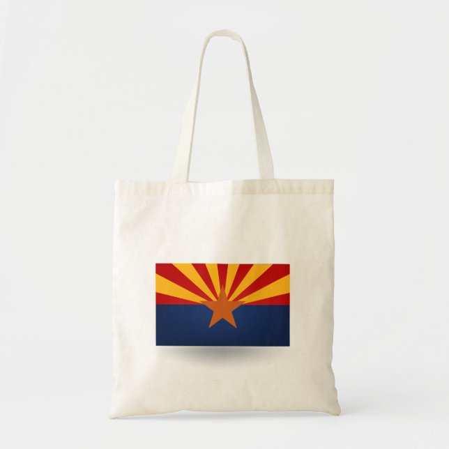 State of Arizona Flag Tote Bag (Front)