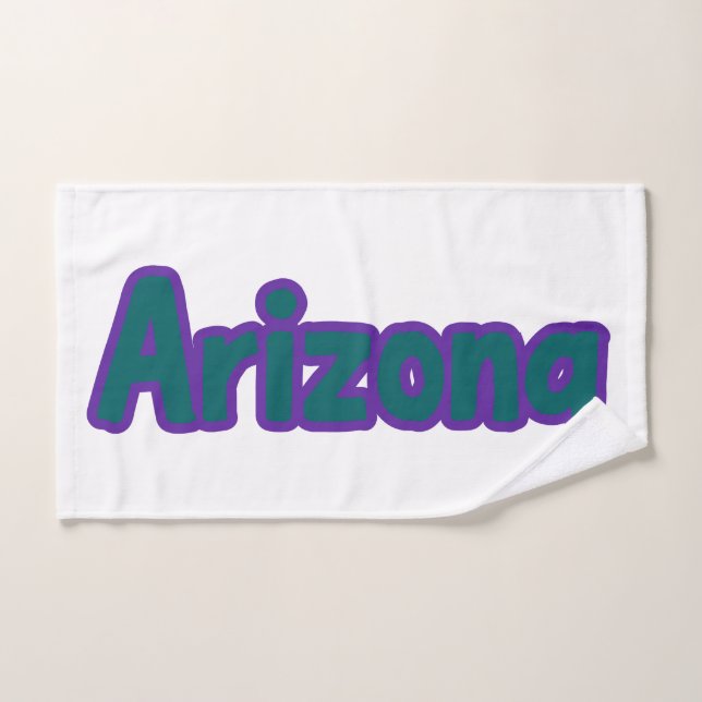 State Of Arizona Pride Custom Hand Towel (Hand Towel)